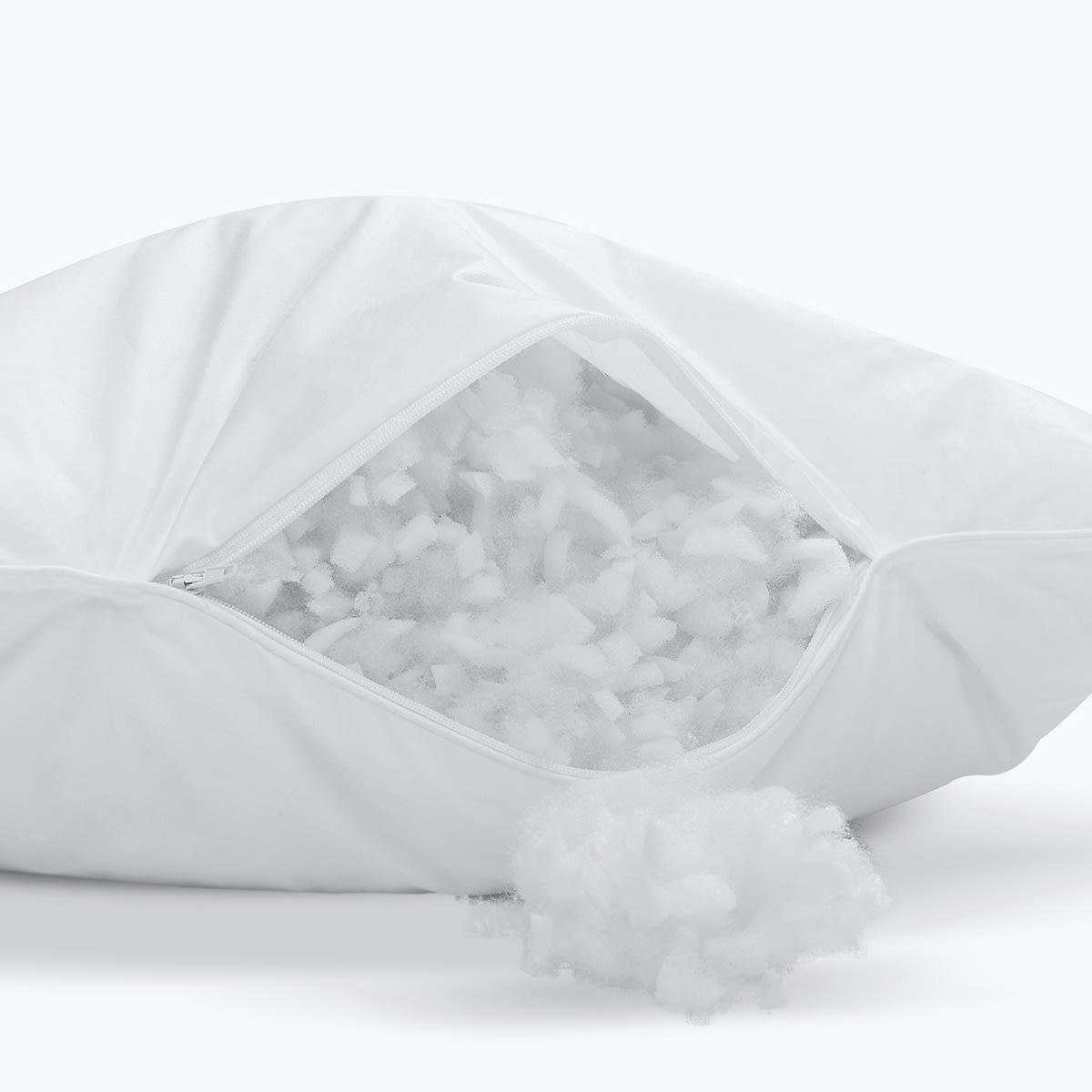 - Oreiller Effet Duvet 60x60cm - Lot de 2