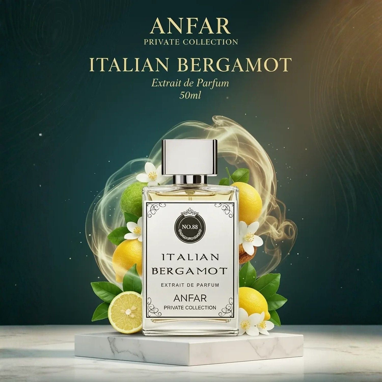 Anfar Italian Bergamot 50ml Extrait de Parfum Spray Private Collection