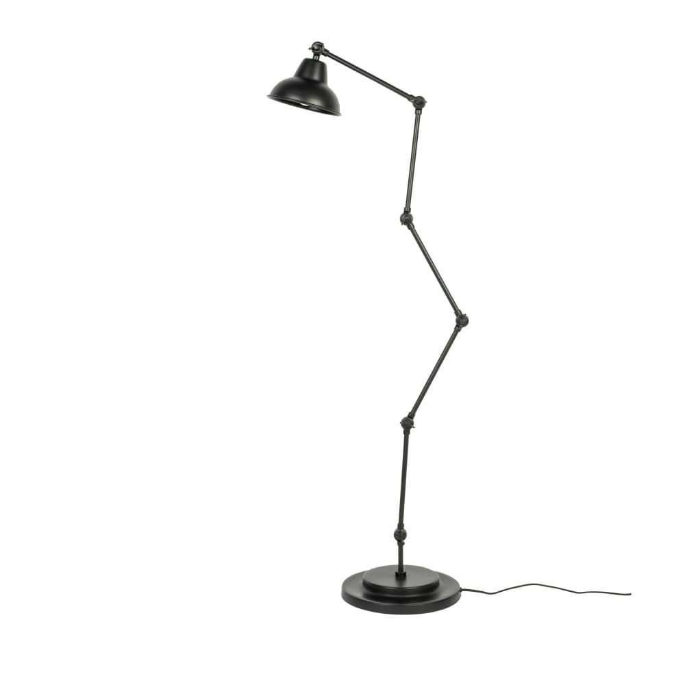 XAVI - Lampadaire en métal H158cm noir