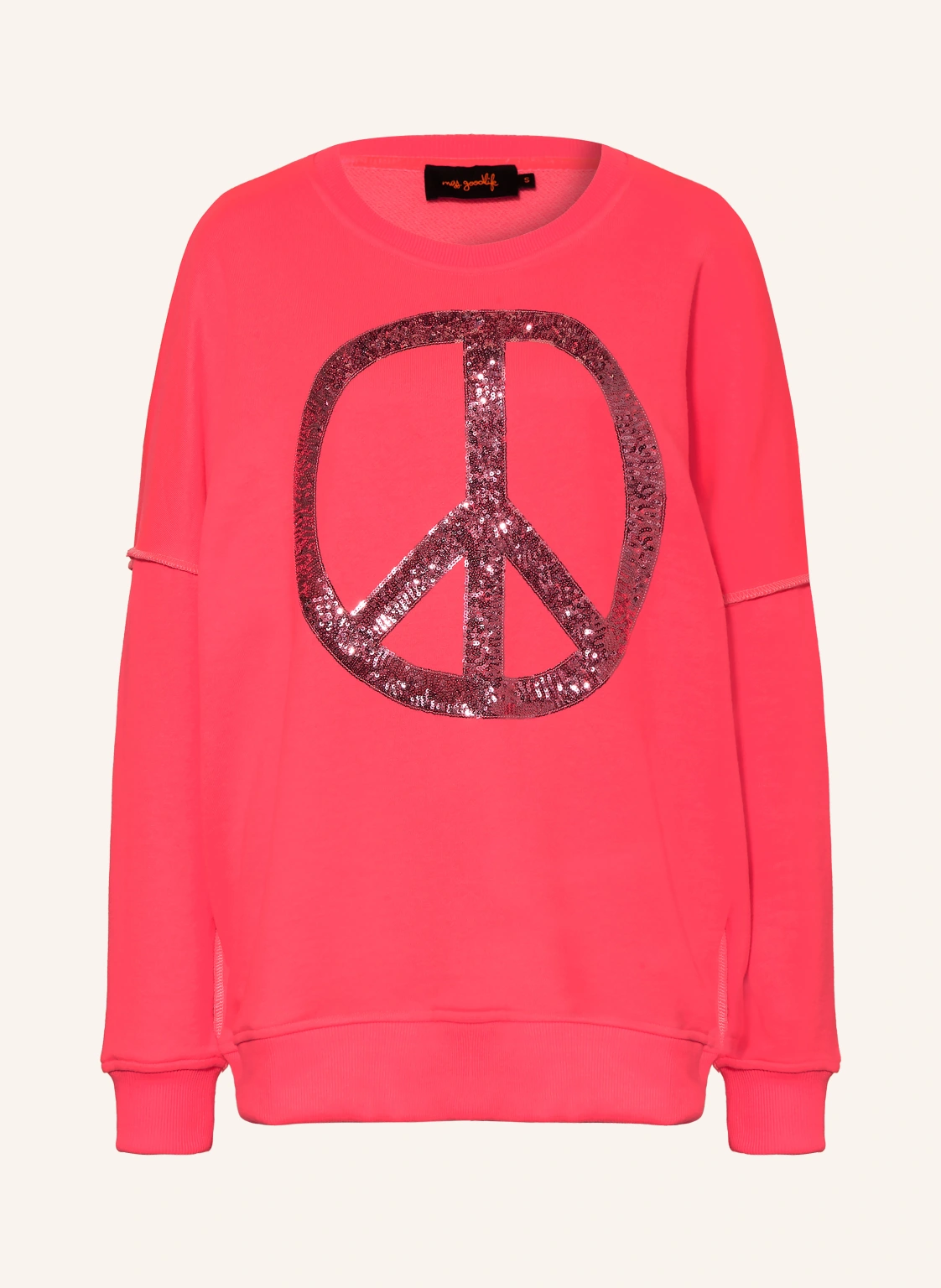 miss goodlife Oversized-Sweatshirt mit Pailletten
