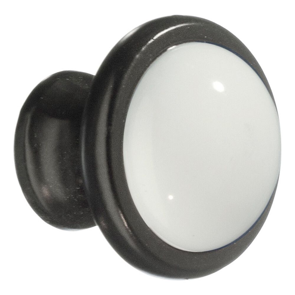 KNOTT BESLAGSBODEN BB430 38MM SVART/HVIT