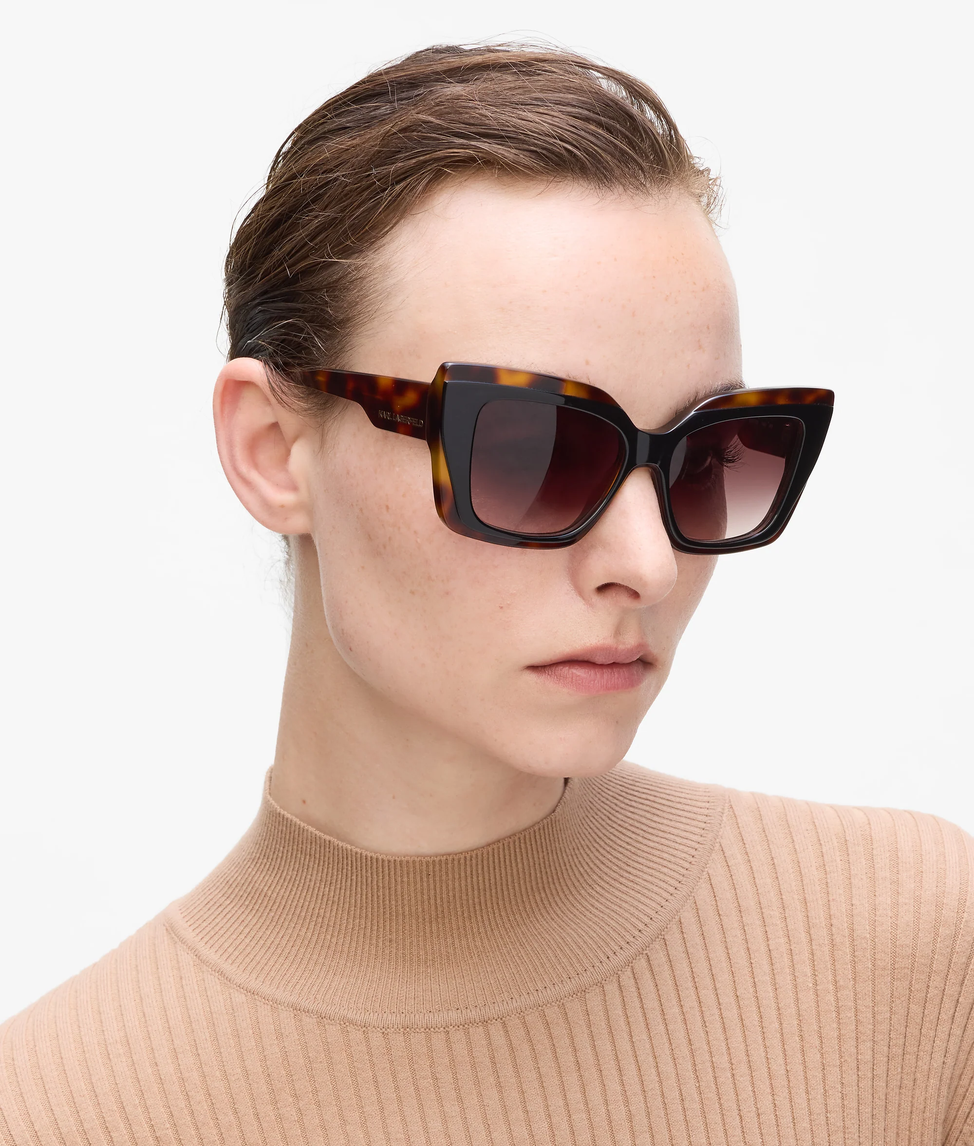 Lunettes de soleil épaisses avec logo