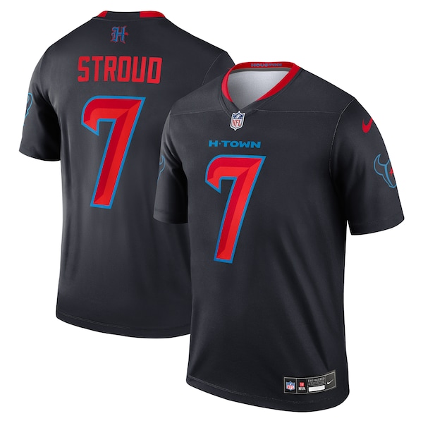 C.J. Stroud Houston Texans Nike 2nd Alternate Legend Player Performance Top - Navy