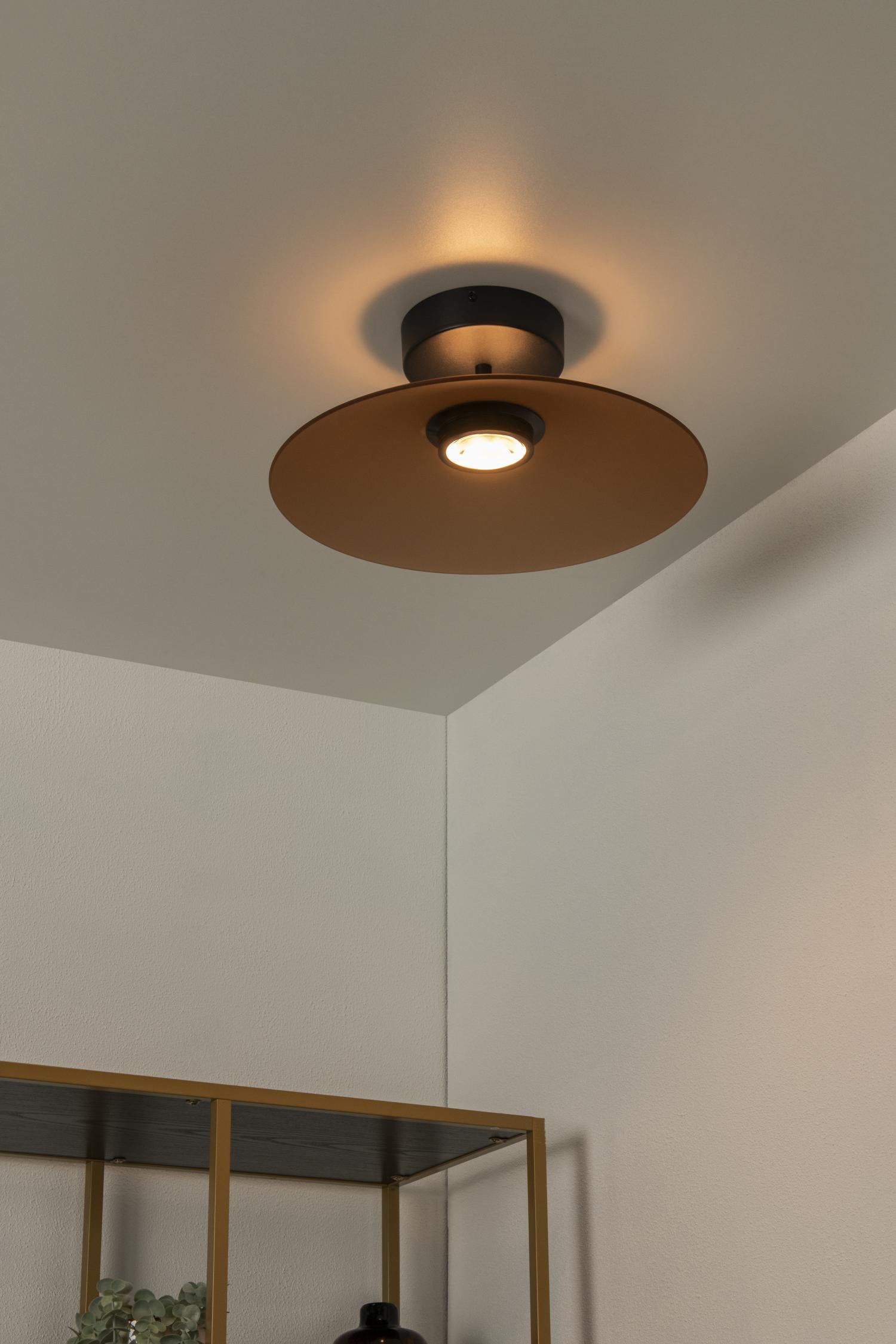 Lucide plafonnière MENGA - Geïntegreerde LED - Amber