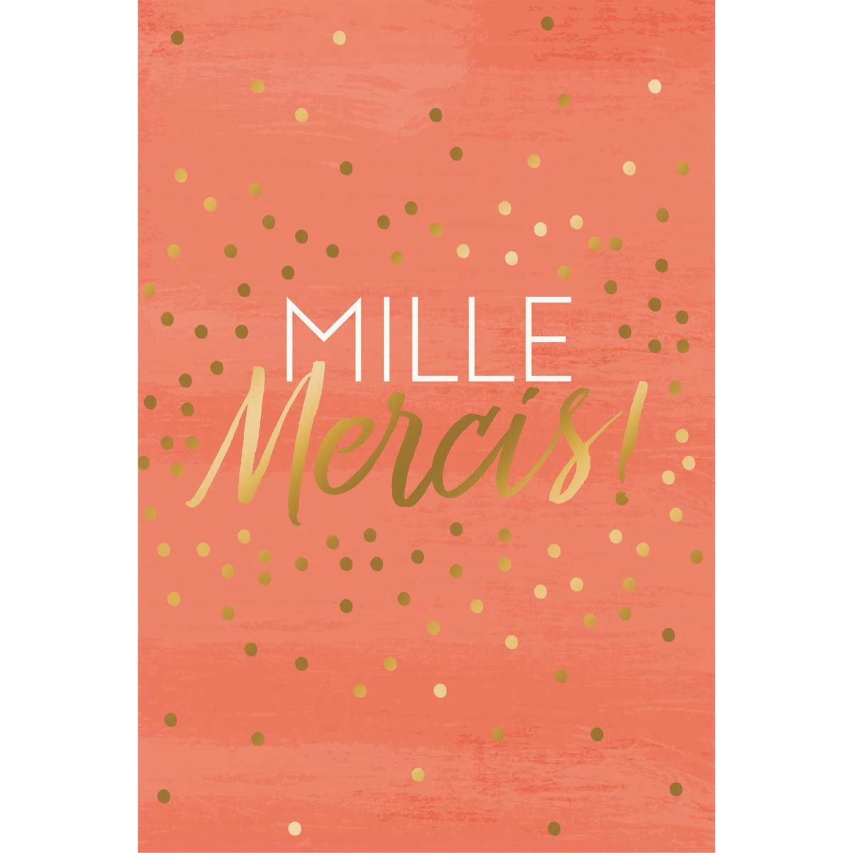 - Carte de voeux mille mercis