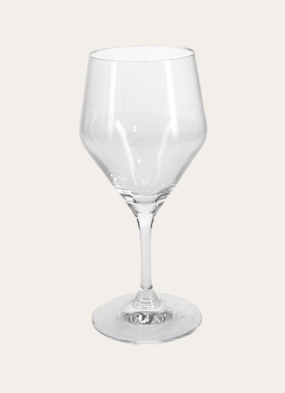 GRAND VERRE à VIN EN CRISTALLIN TRANSPARENT