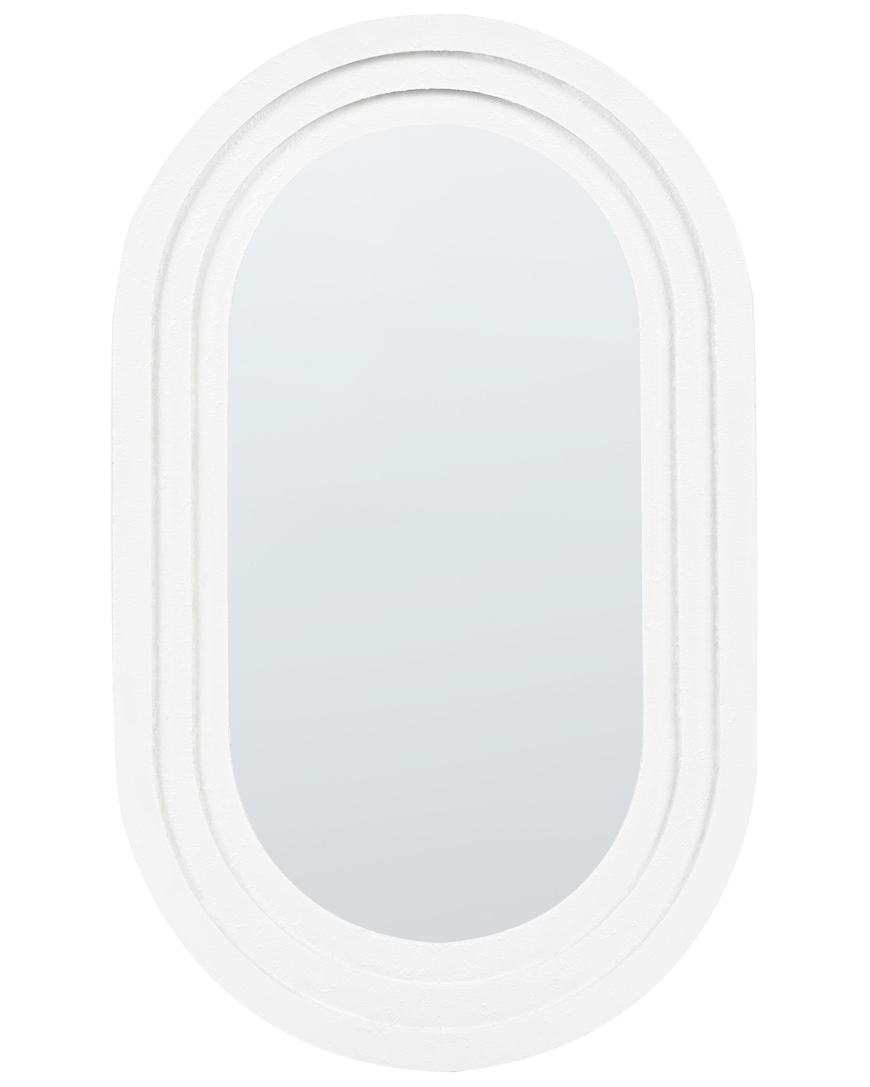 Wall Mirror MASSILLY 43 cm 69 cm White