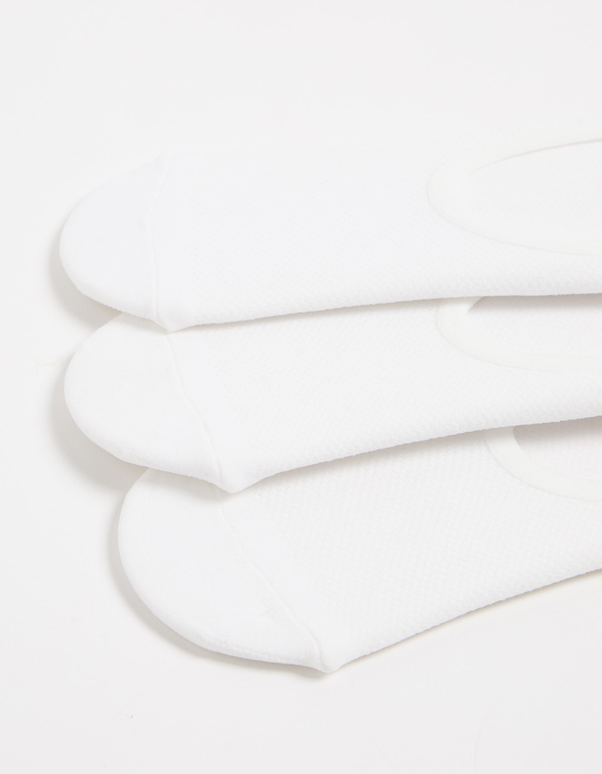 Pack 3 Pares de Meias Pezinhos, Homem, Branco