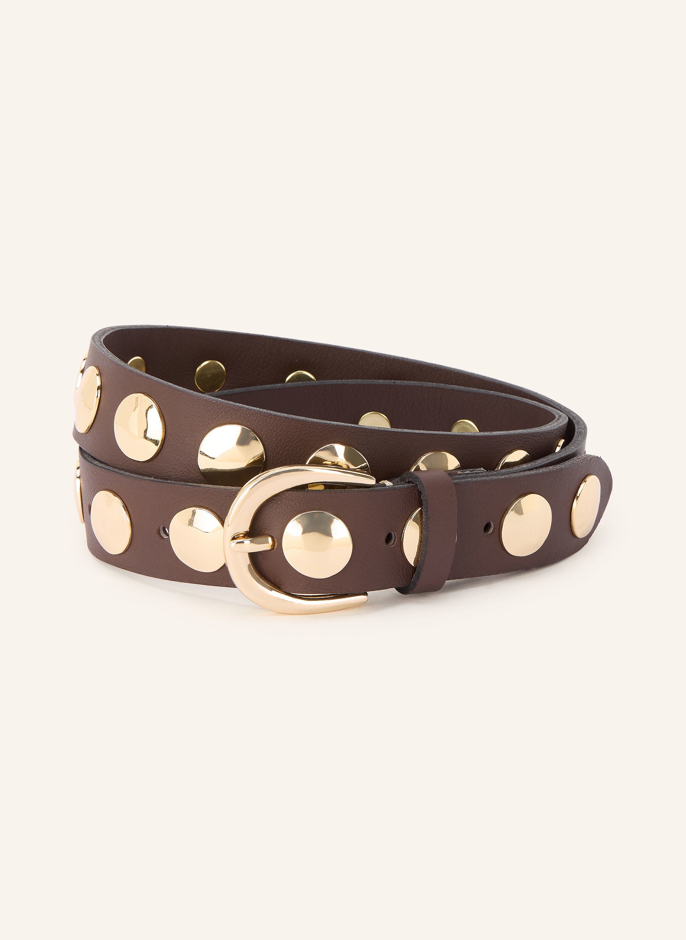 b.belt Ledergürtel LUNA mit Nieten