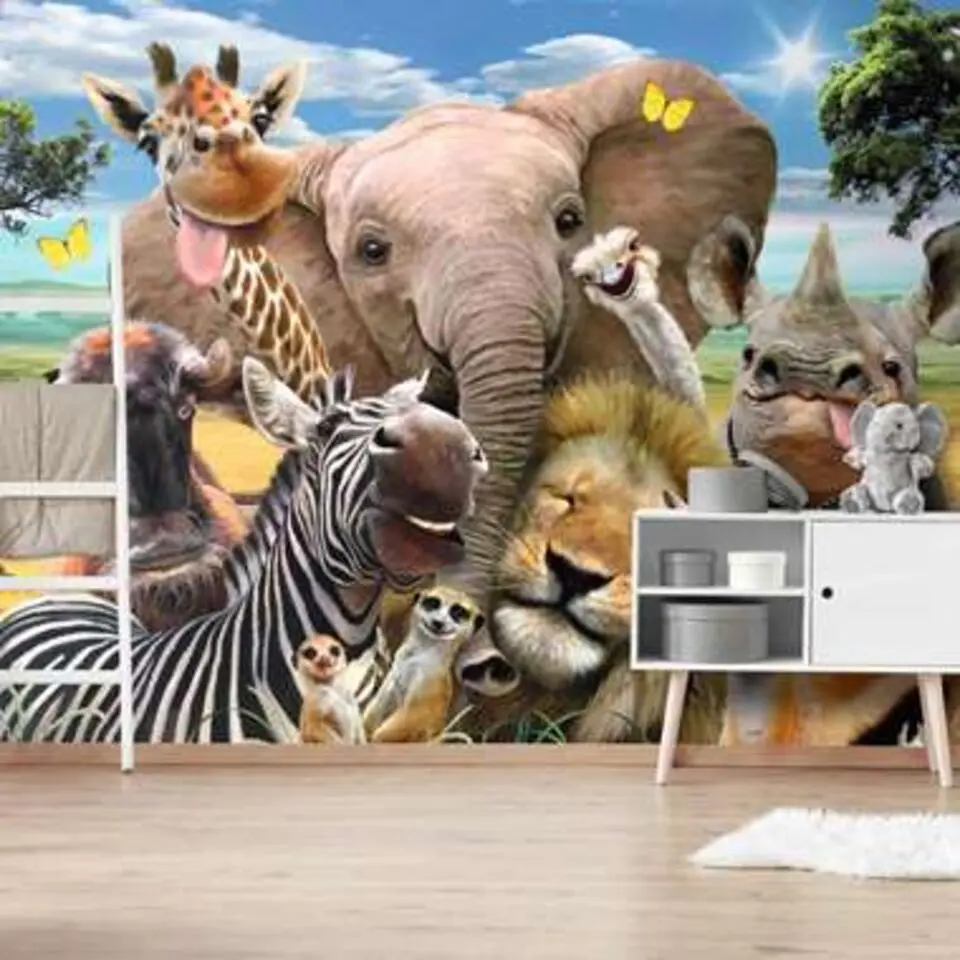 Fotobehang Wilde dieren - 260 x 384 - Bont
