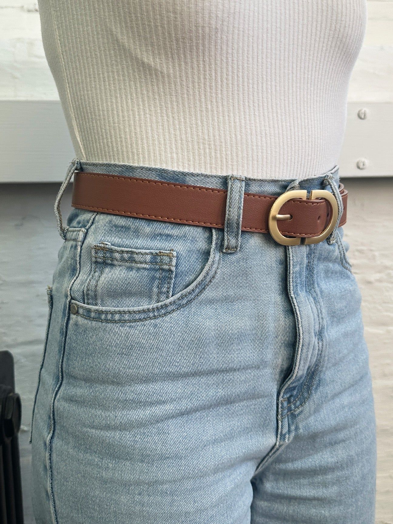 SVNX Gold Metal Buckle