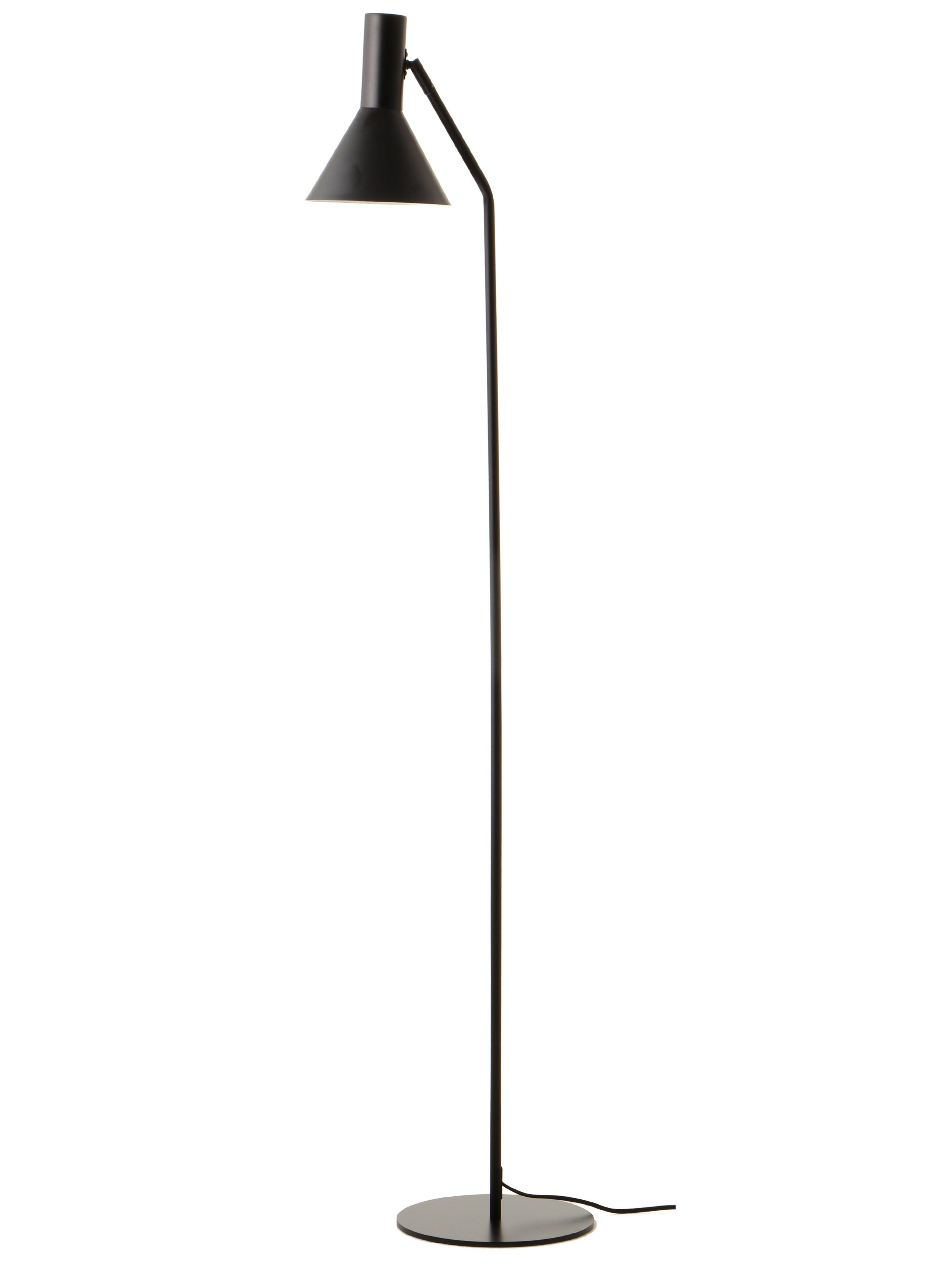 Frandsen vloerlamp LYSS - zwart - 36x25x150cm