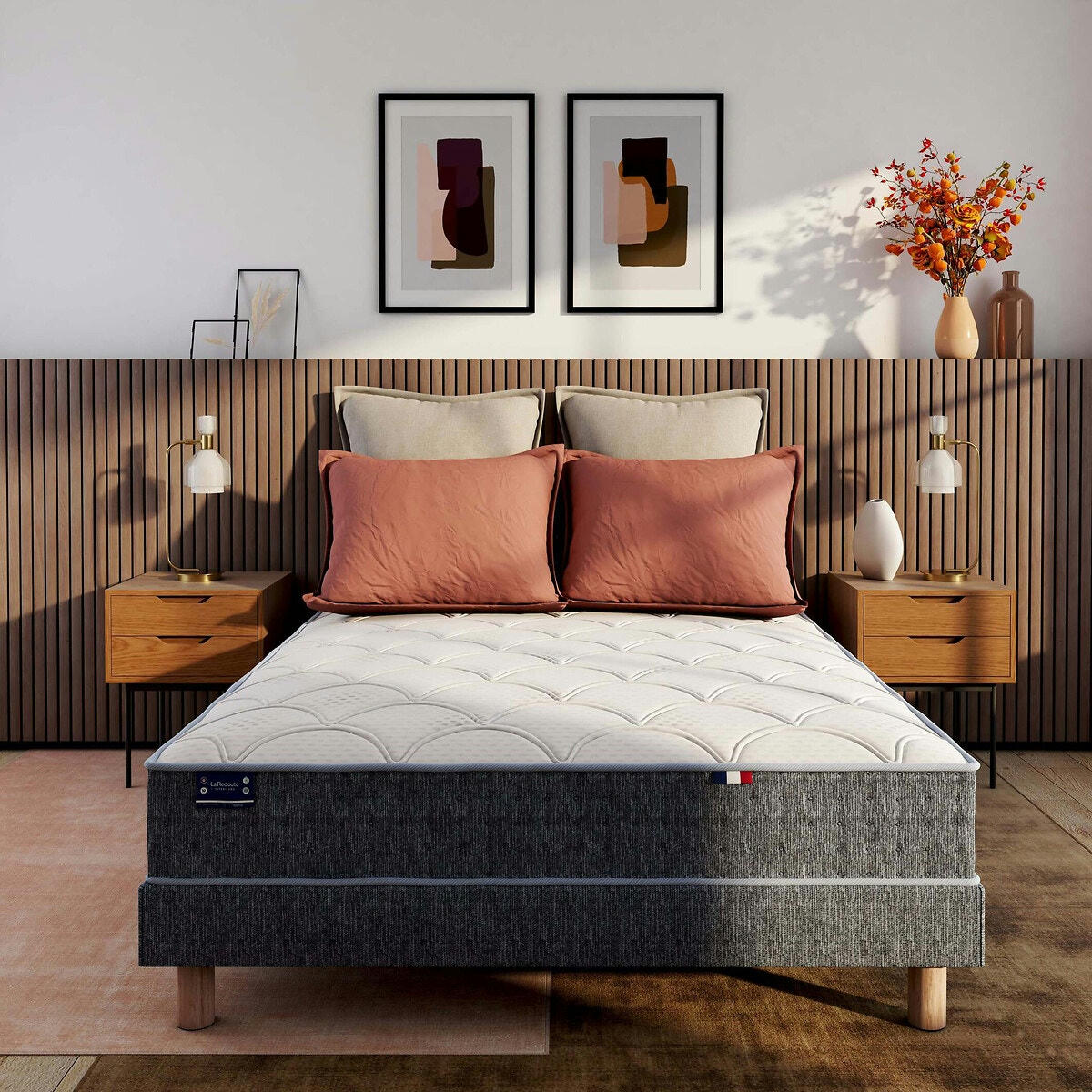 Matelas mousse HR mi-ferme 19 cm