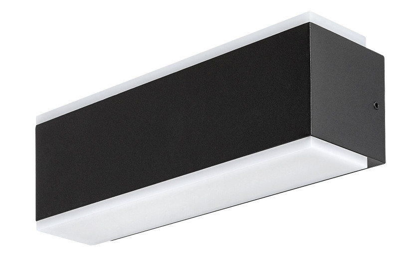 Kinkiet zewnętrzny MATAROczarno-biały LED 1x12W 950lm IP54 Rabalux