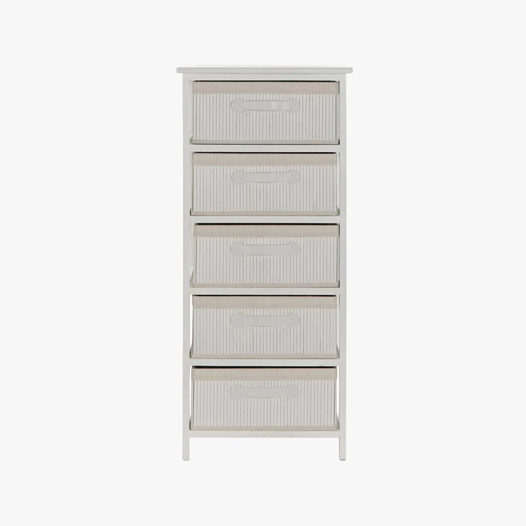 Estante 5 Níveis Arrumação 42x32x98 CLEAR