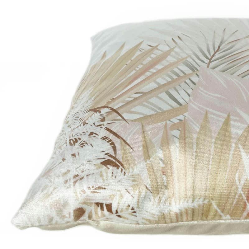 GAÏA - Coussin 40x40cm Multicolore Feuillage