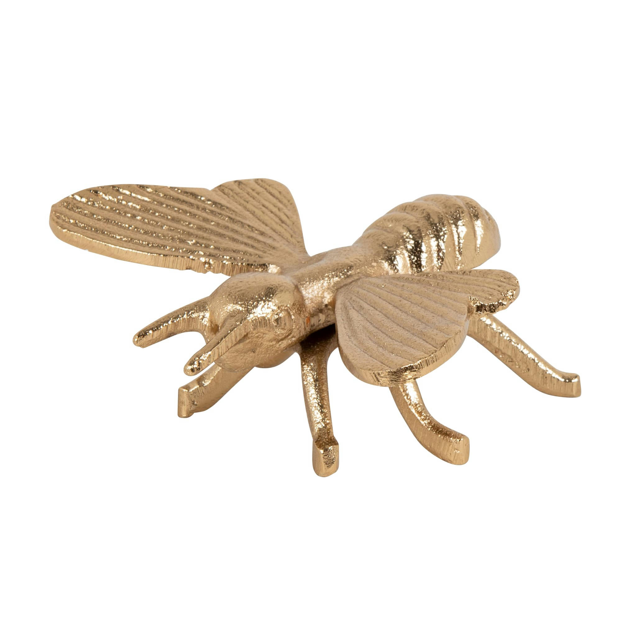 INSECTO - Statuette insecte en aluminium doré H5