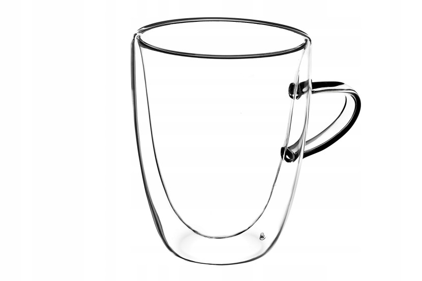 Szklanki Termiczne z Podwójną Ścianką 270 ml 4szt