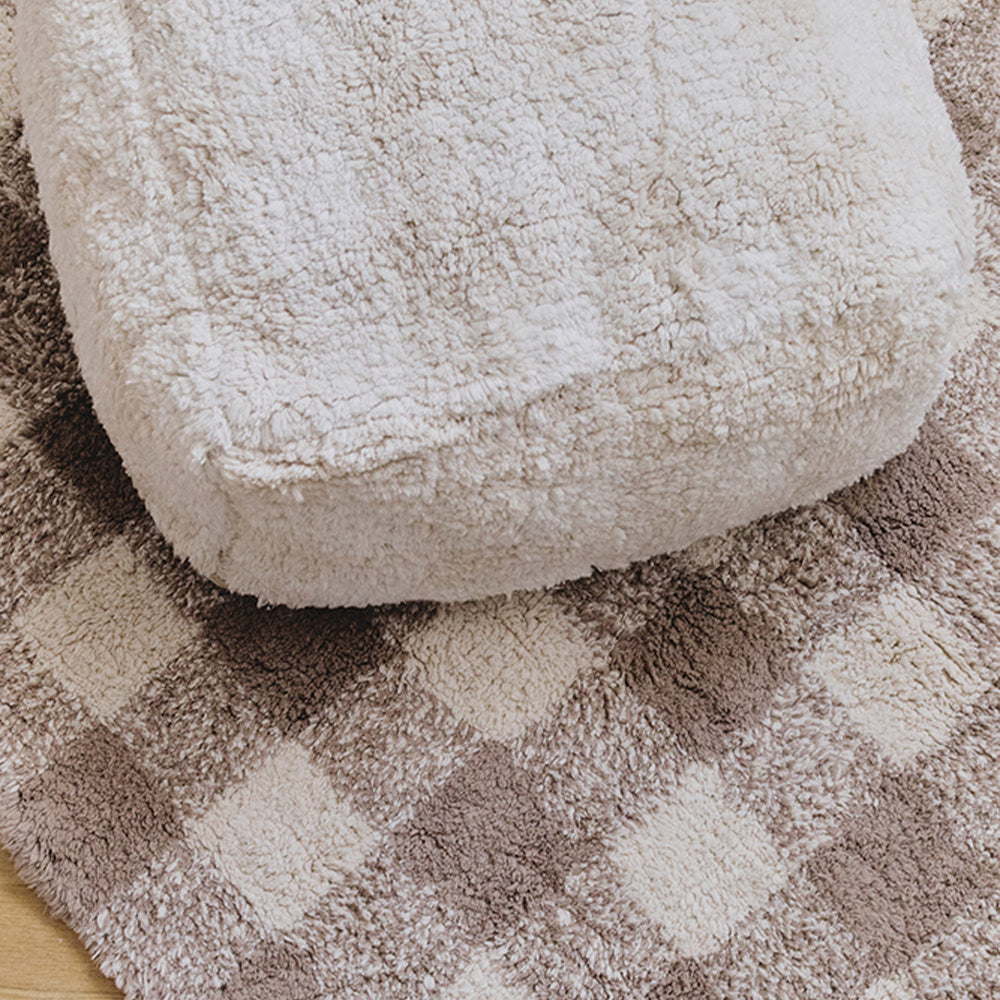 Lorena Canals Vichy Poef - Ivoor