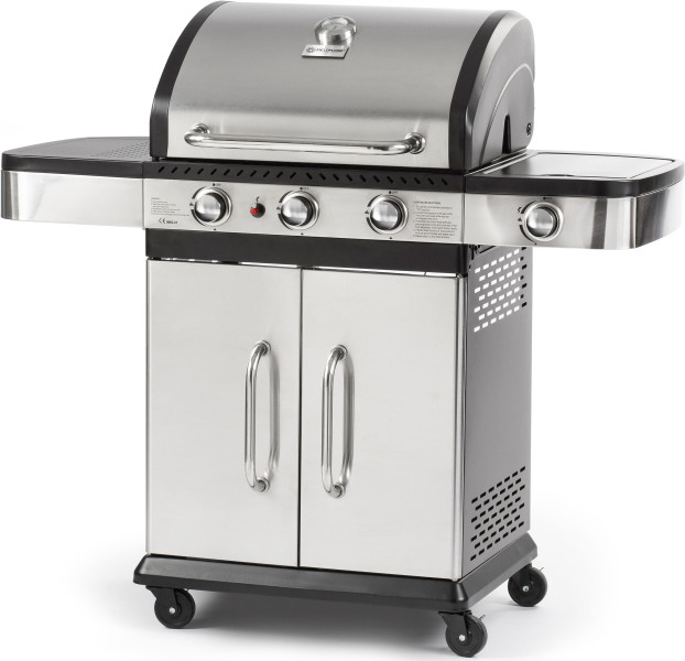 Grill Gazowy Fieldmann Fzg 3011 3 Palniki   Boczny