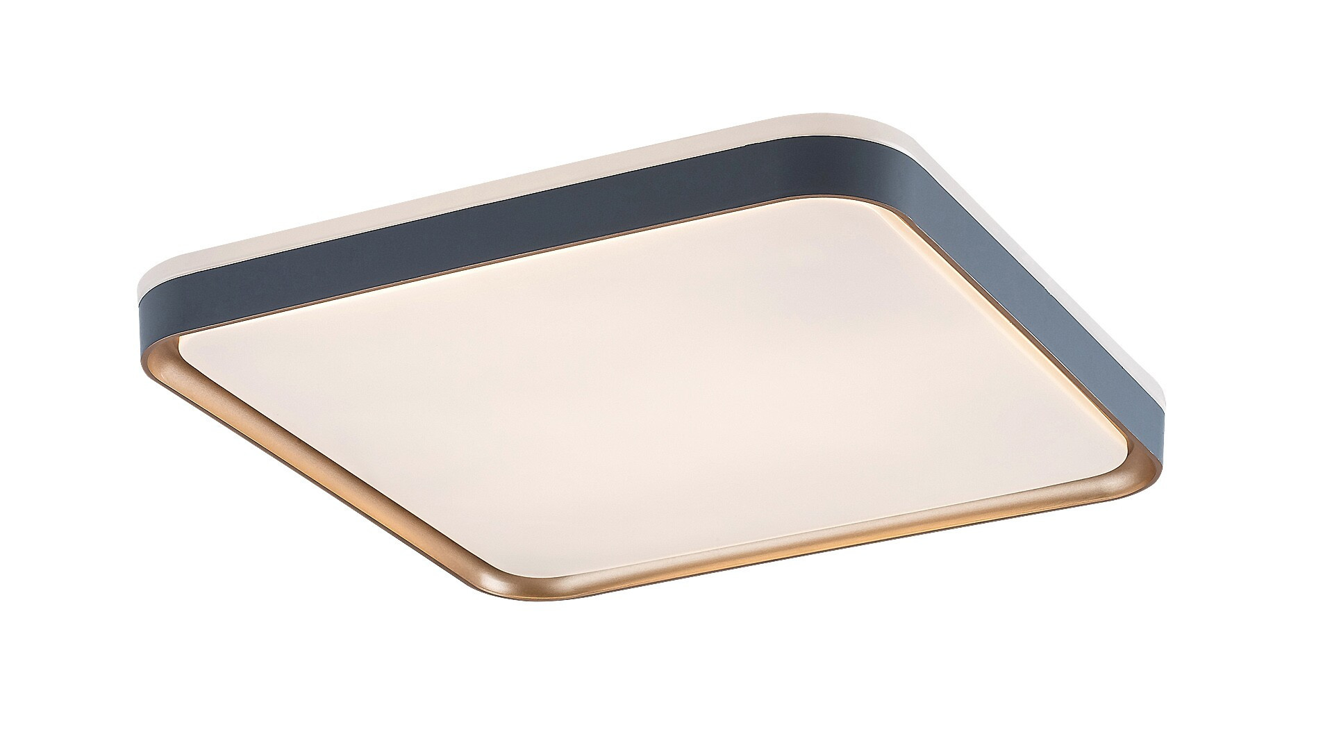 Plafon Liatriskwadratowy szary LED 1x26W 39,5cm 1450lm IP20 Rabalux