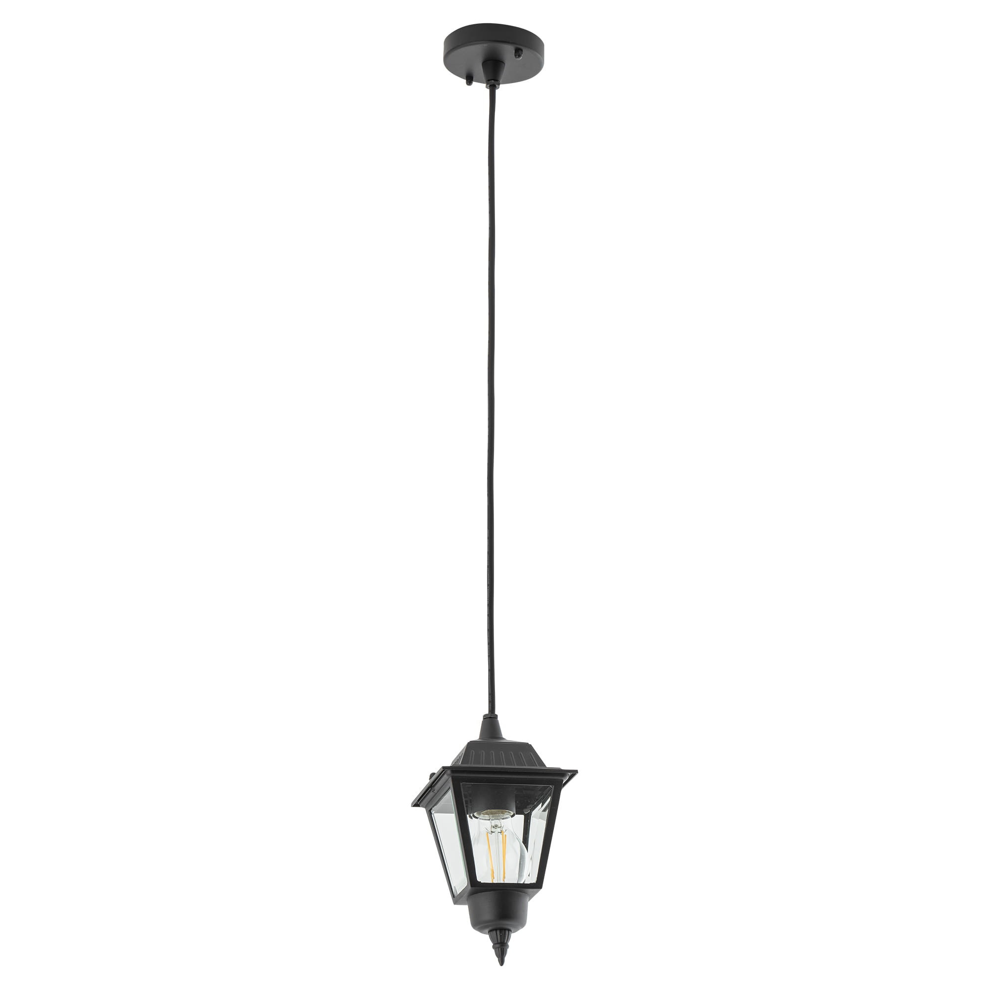 Lampa sufitowa ANA czarna 1xE27x10W IP44 Nowodvorski Lighting