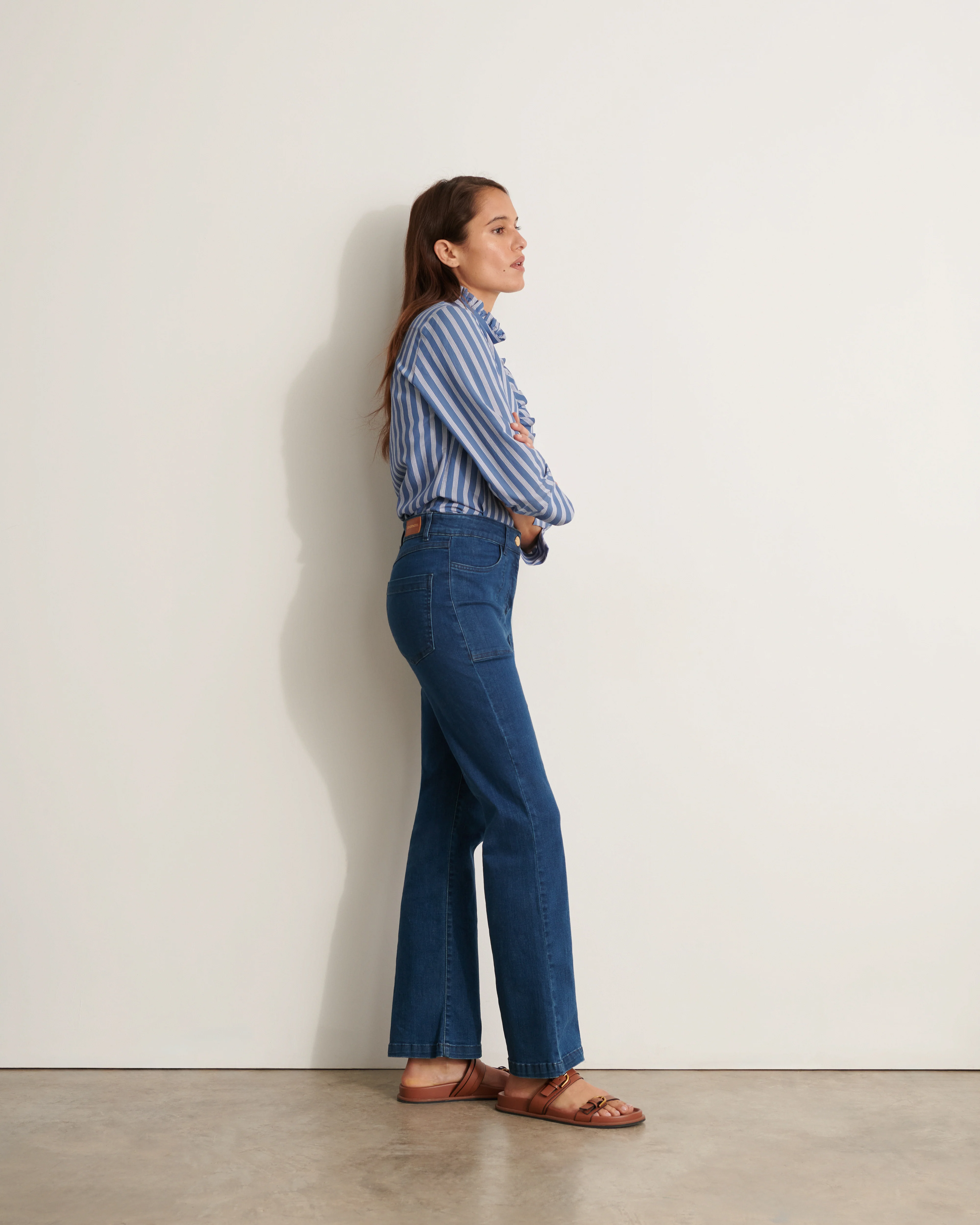 Jeans flare PYTRESSE11-BIS/11194/317