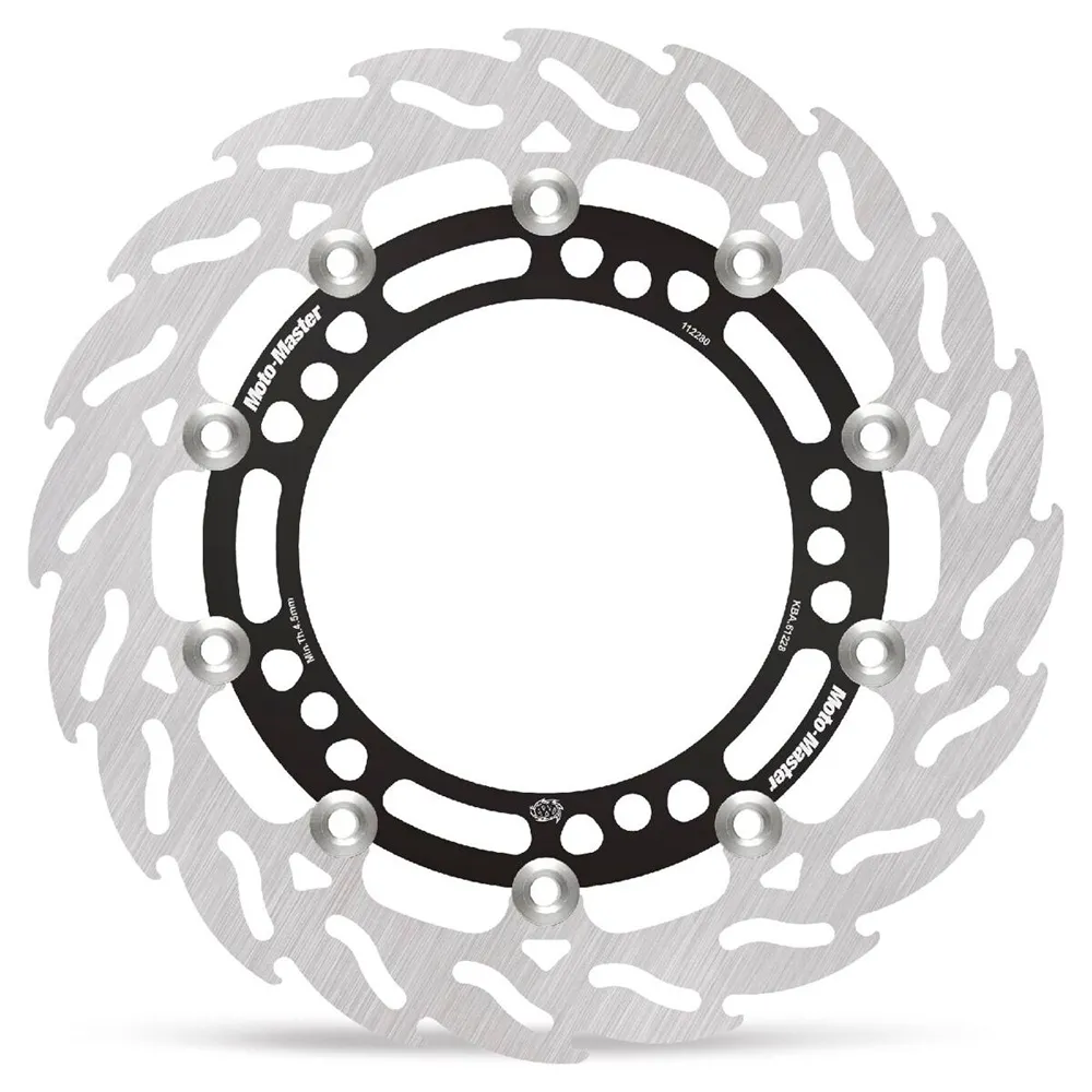 Moto-master Flame Kawasaki Kle 300 Abs 20/Ninja 650 Abs 17-26/Z 650 Abs 18-26 112280 Floating Front Brake Disc