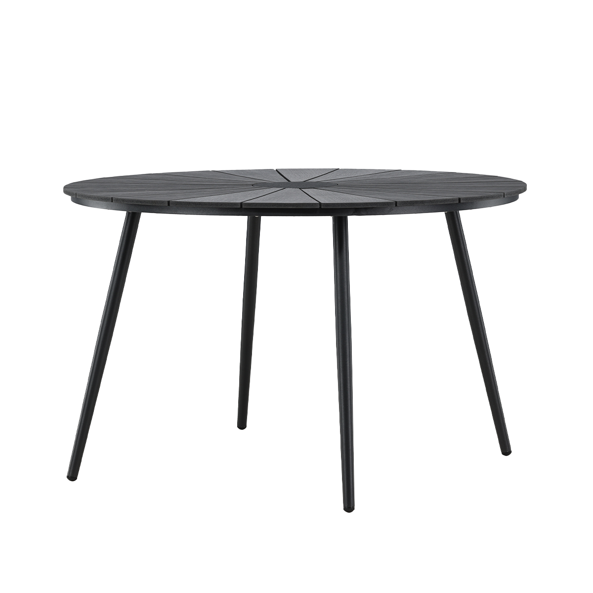 Nest outdoor Denzel Ronde Tuintafel Zwart - Ø 120 cm