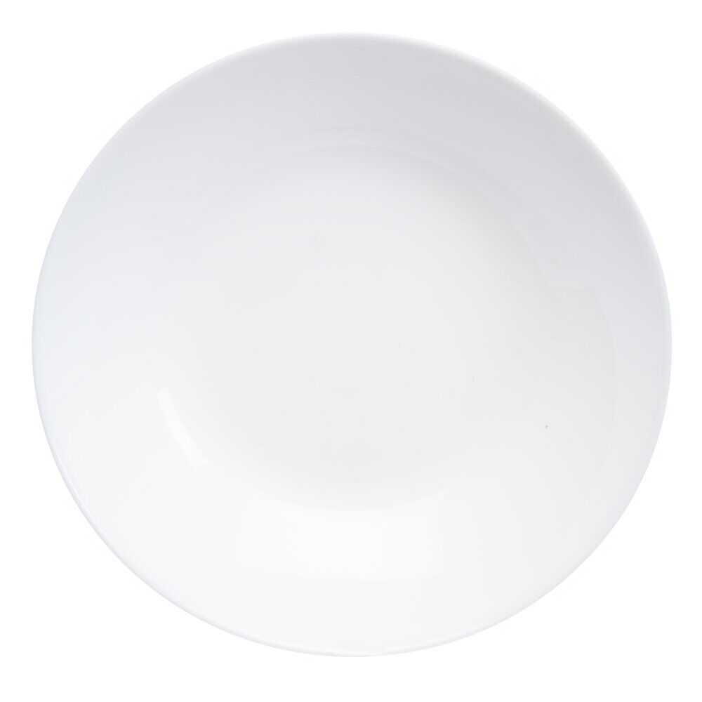 Assiette creuse ronde Luminarc opale blanche Ø20cm