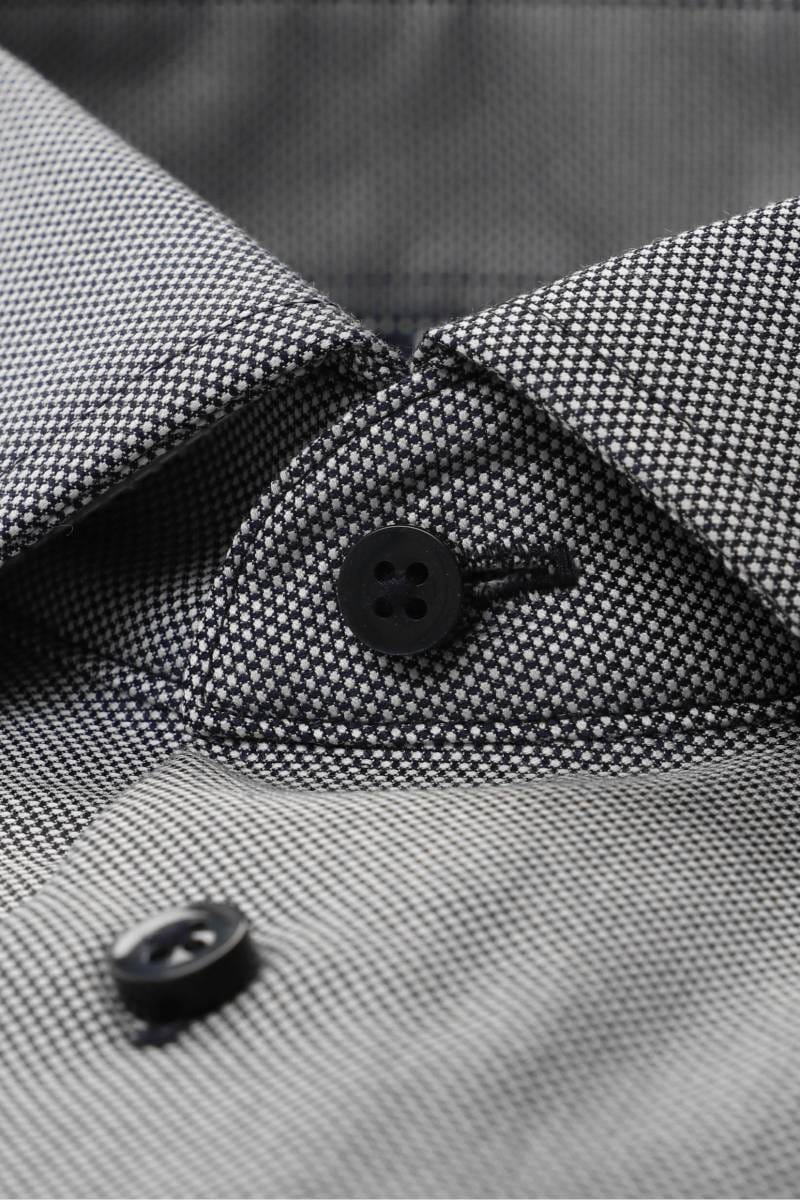 ETERNA 1863 Slim Fit Hemd marine, Strukturiert