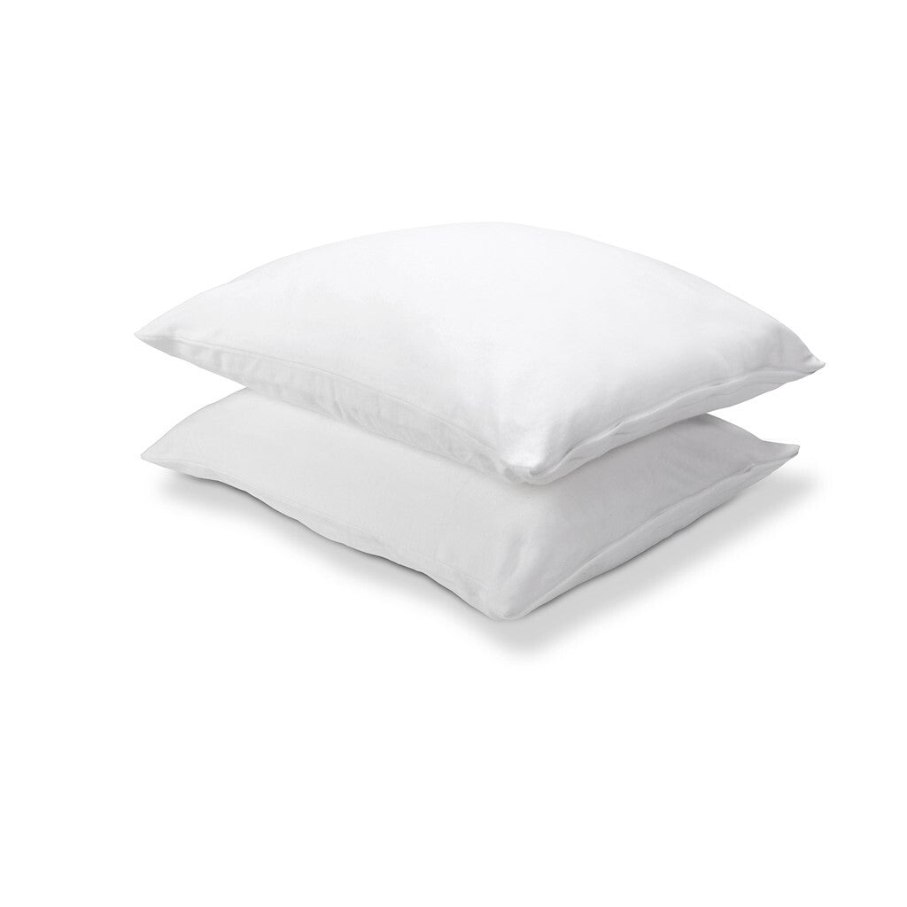 Walra - Kussensloop Molton Cotton Cover - 2x 60x70 cm - Wit