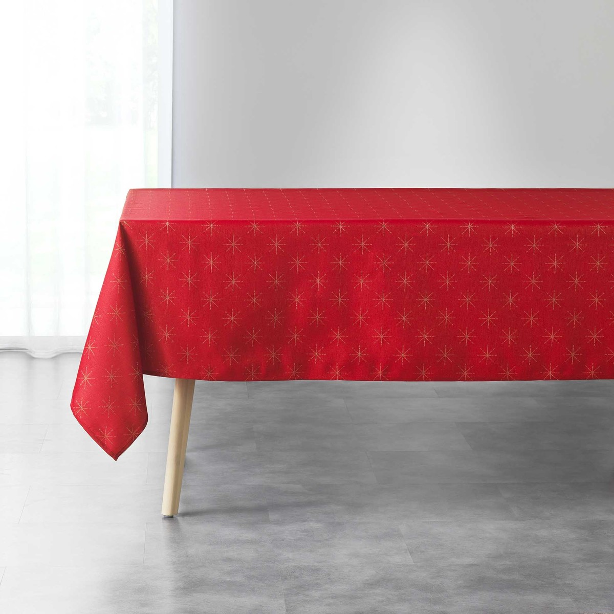 Douceur d intérieur - ETOILES - Red / Et  / Gold