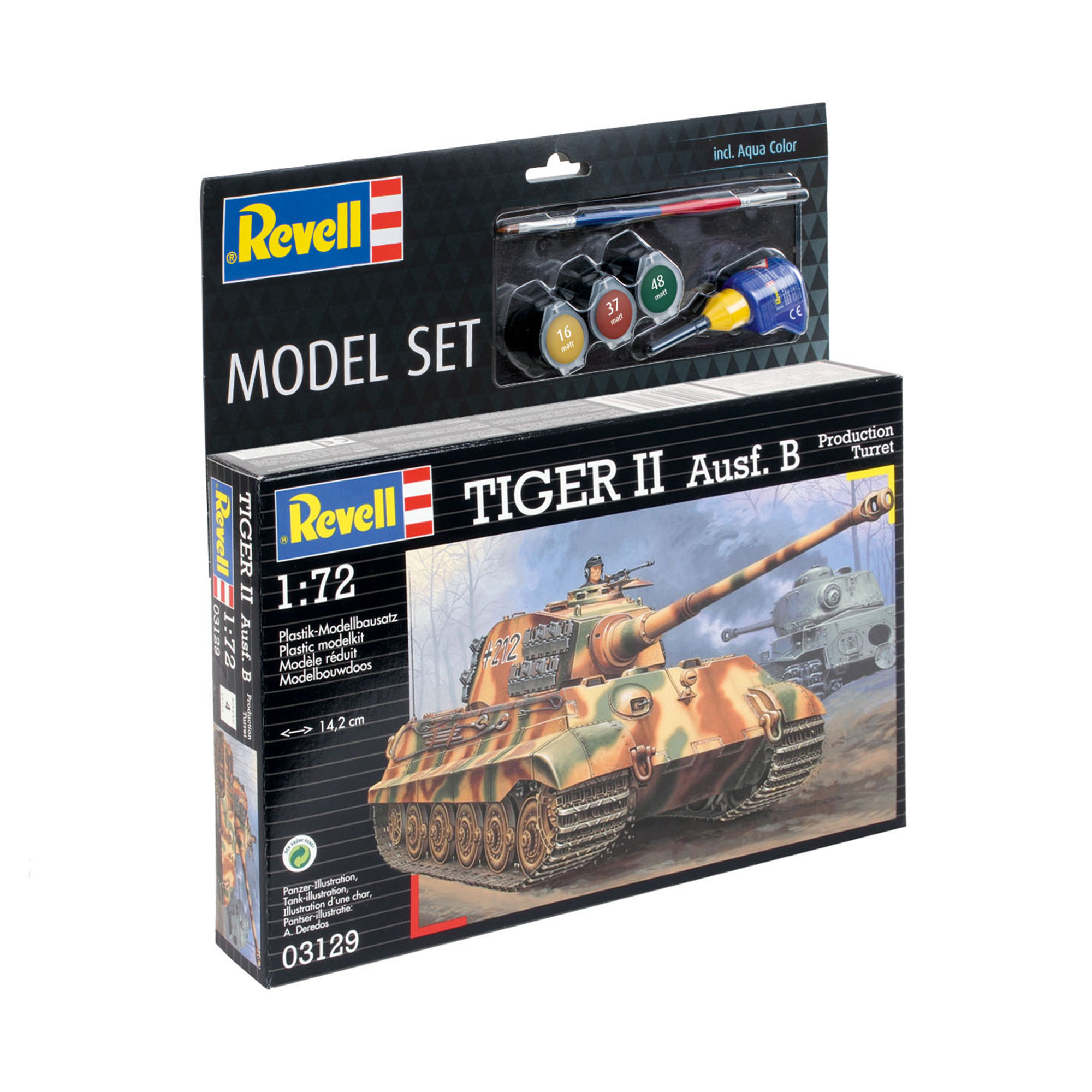 Revell Tiger II Ausf. B Model Set 1:72