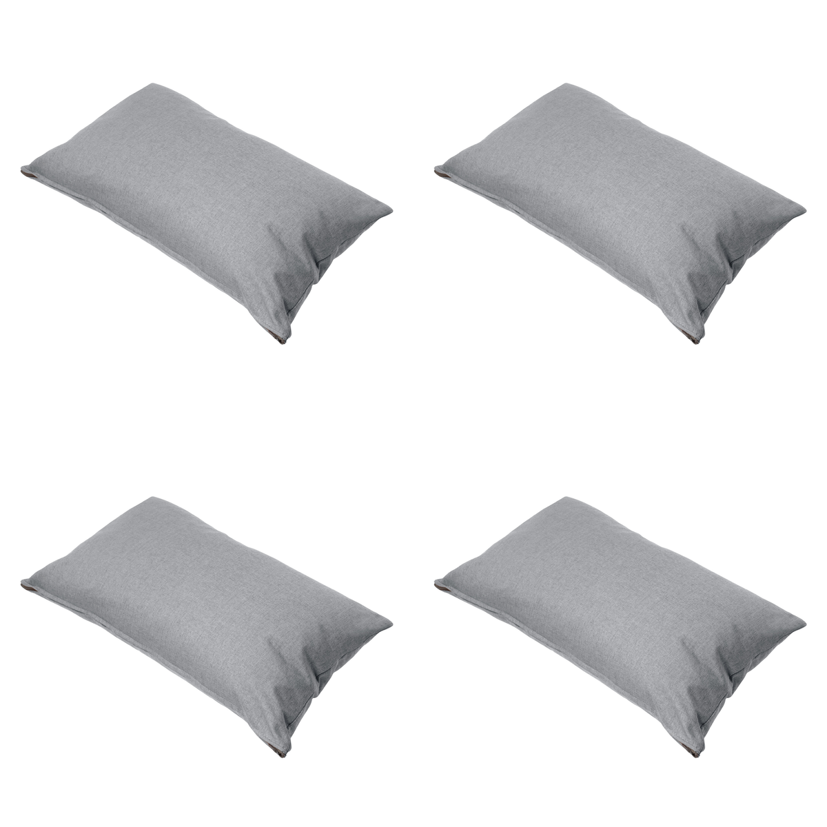 Madison sierkussen Best deal - grijs - 40x60x10cm - set van 4