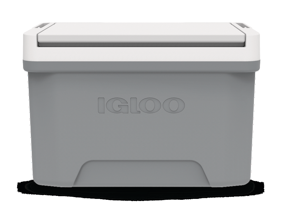Igloo Cool Hard Cooler, Grey, 9-qt