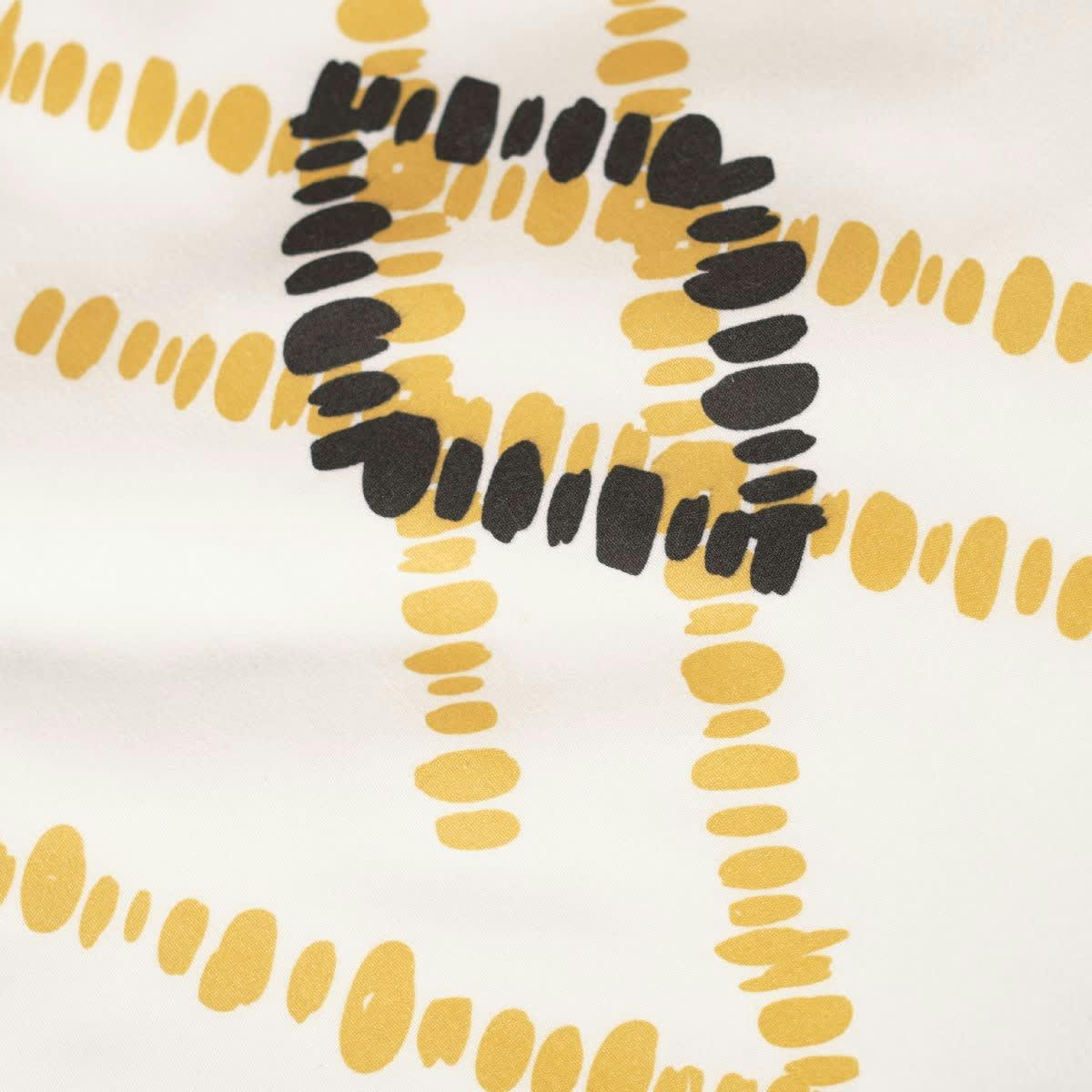 - Parure de lit en Polyester Jaune 220x240 cm