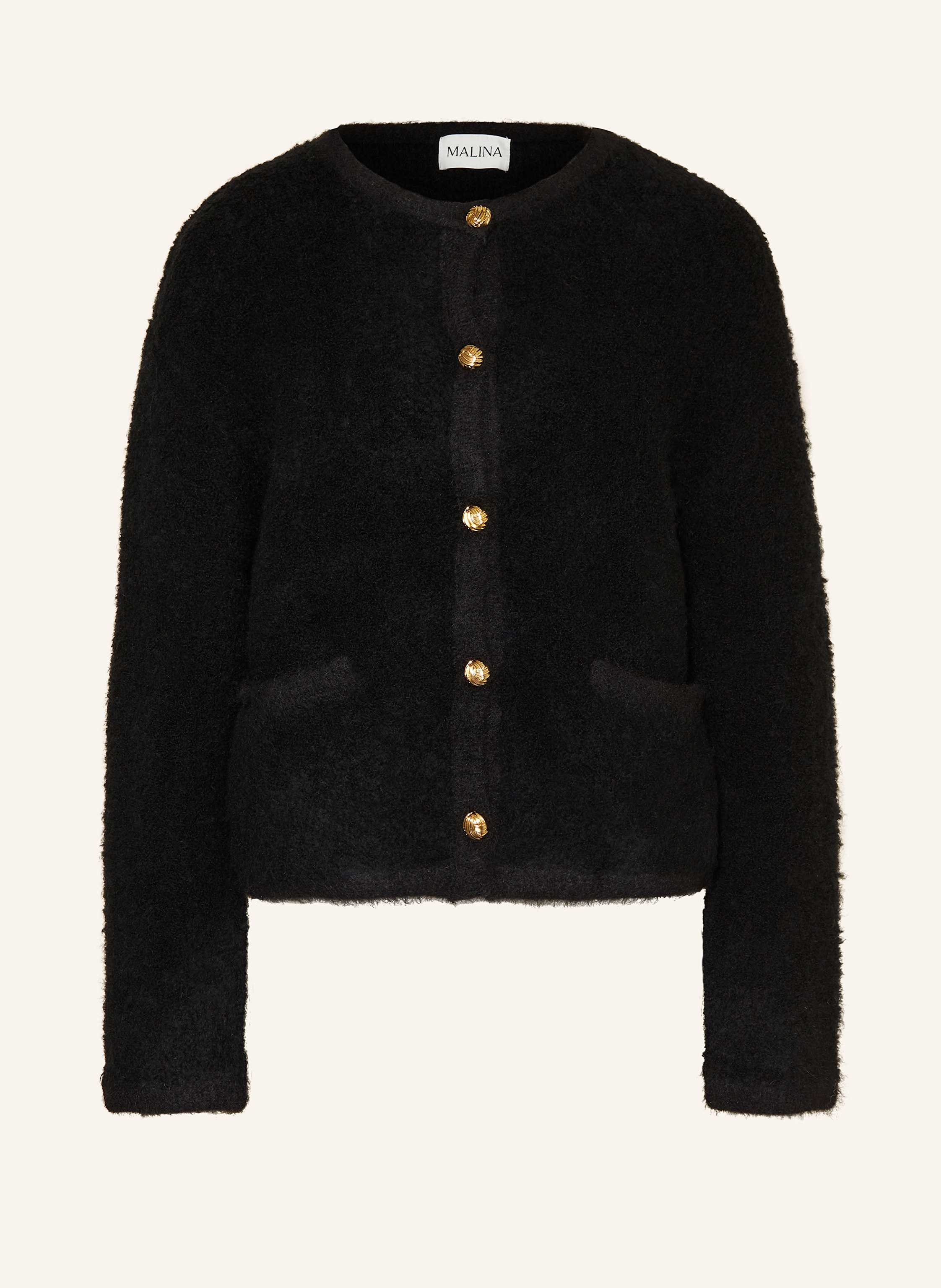 MALINA Strickjacke CARLY aus Frottee