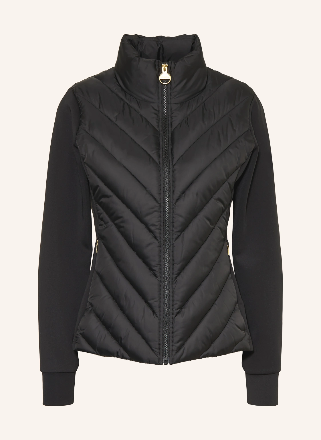 BARBOUR INTERNATIONAL Steppjacke LUXARA im Materialmix
