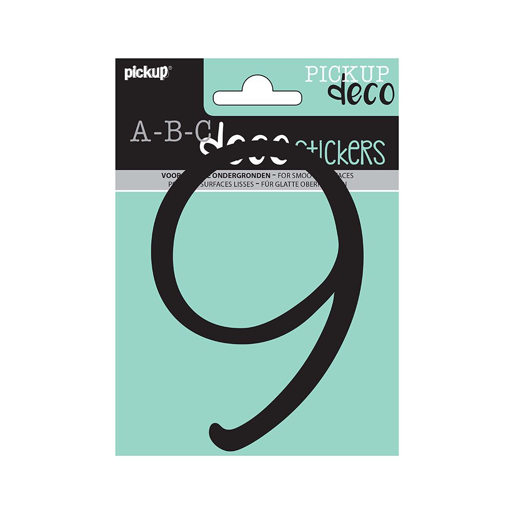 TALL PICKUP 9 ABC DECO LYNN 120 MM 9 SVART