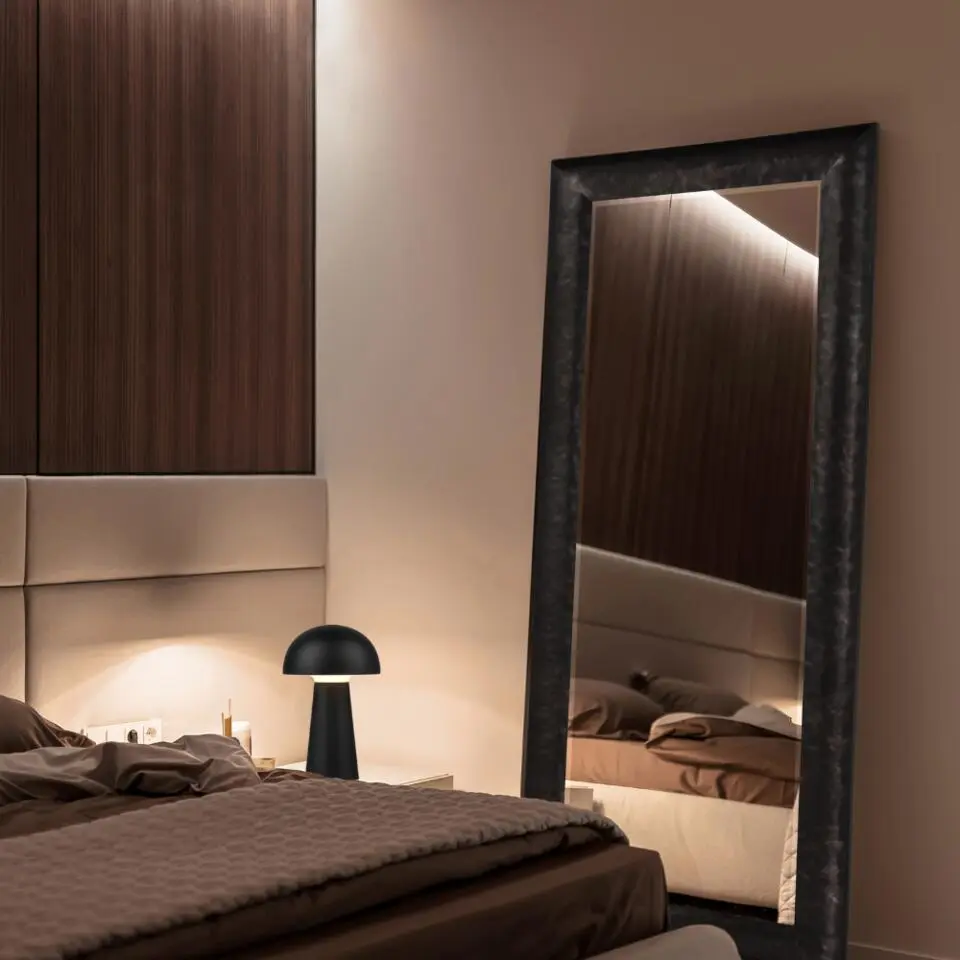 MISOU Spiegel 190x90cm Elli - Zwart