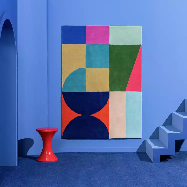 Habitat 60 Levi Wool Rug by Margo Selby - 120x170cm