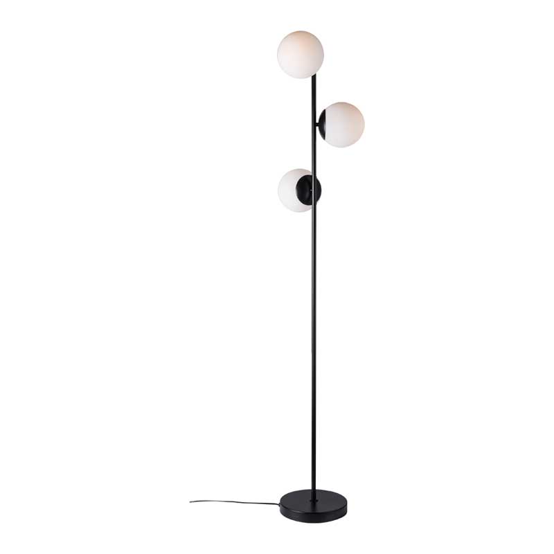 Nordlux Lilly Vloerlamp - 3-lichts E14 - Zwart