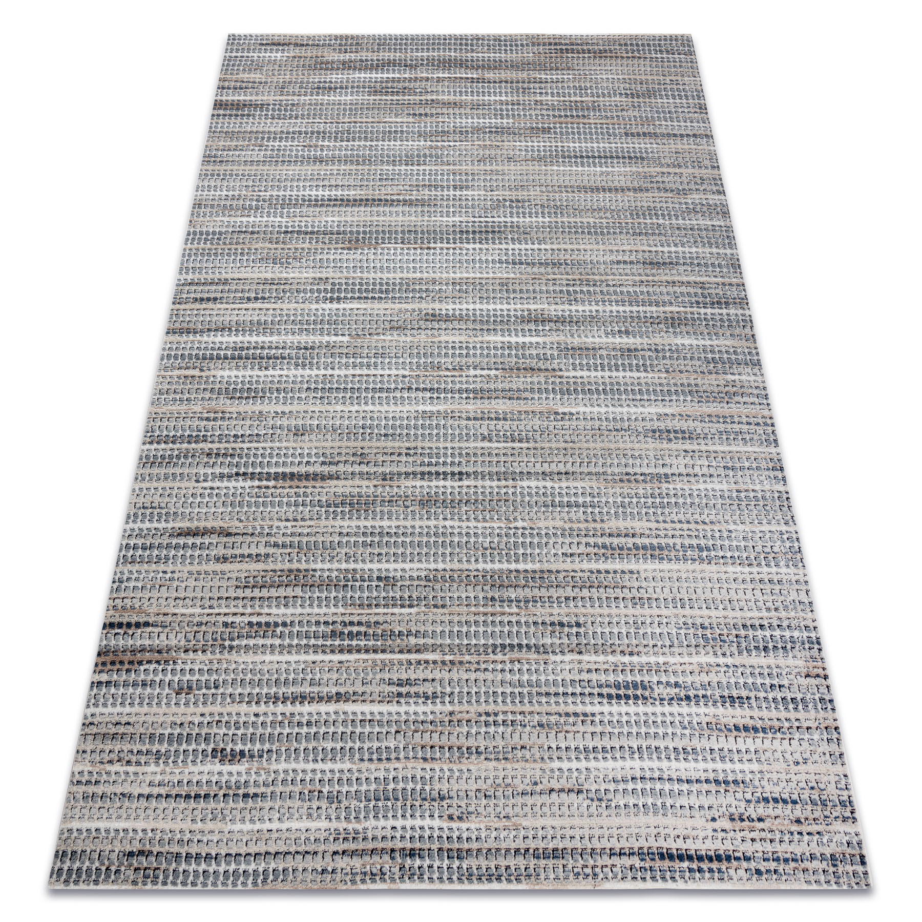 Dywan OHIO CF50A melanż - Strukturalny, dwa poziomy runa krem 80x150 cm
