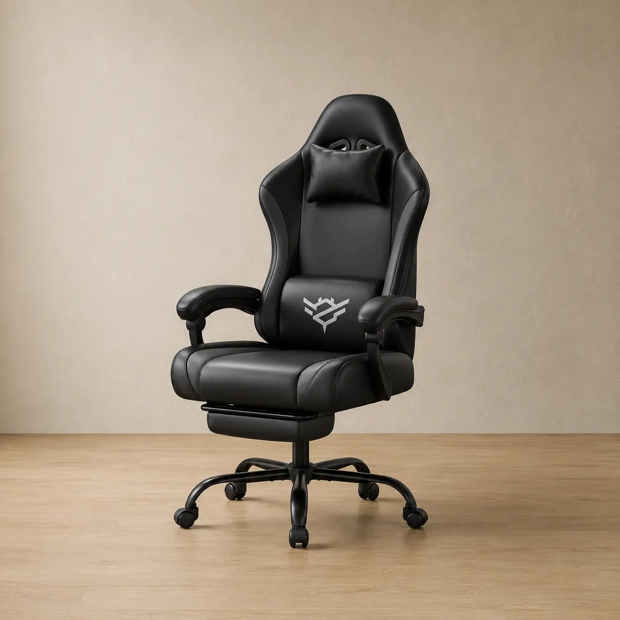 Collection Cathy-chaise gaming ergonomique inclinable avec repose-pieds