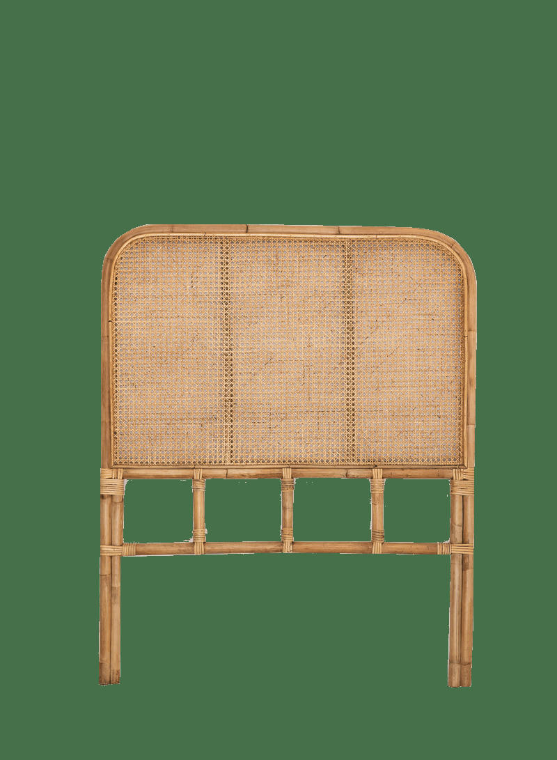JACK - Tête de lit rotin et cannage