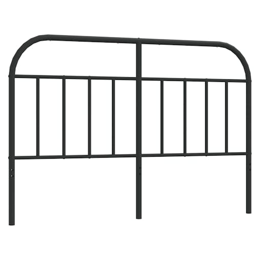 NNEVL Metal Headboard Black 152 cm