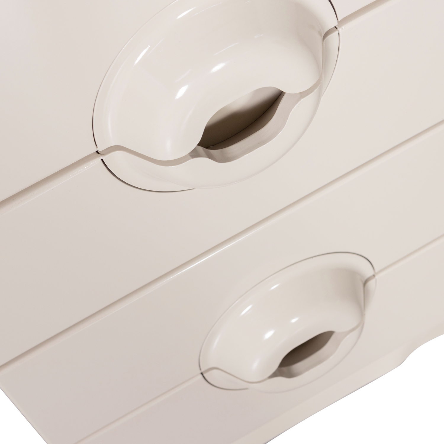 WOOOD ladekast 4 lades Merge - Hout - Greige - 89x44x45 cm