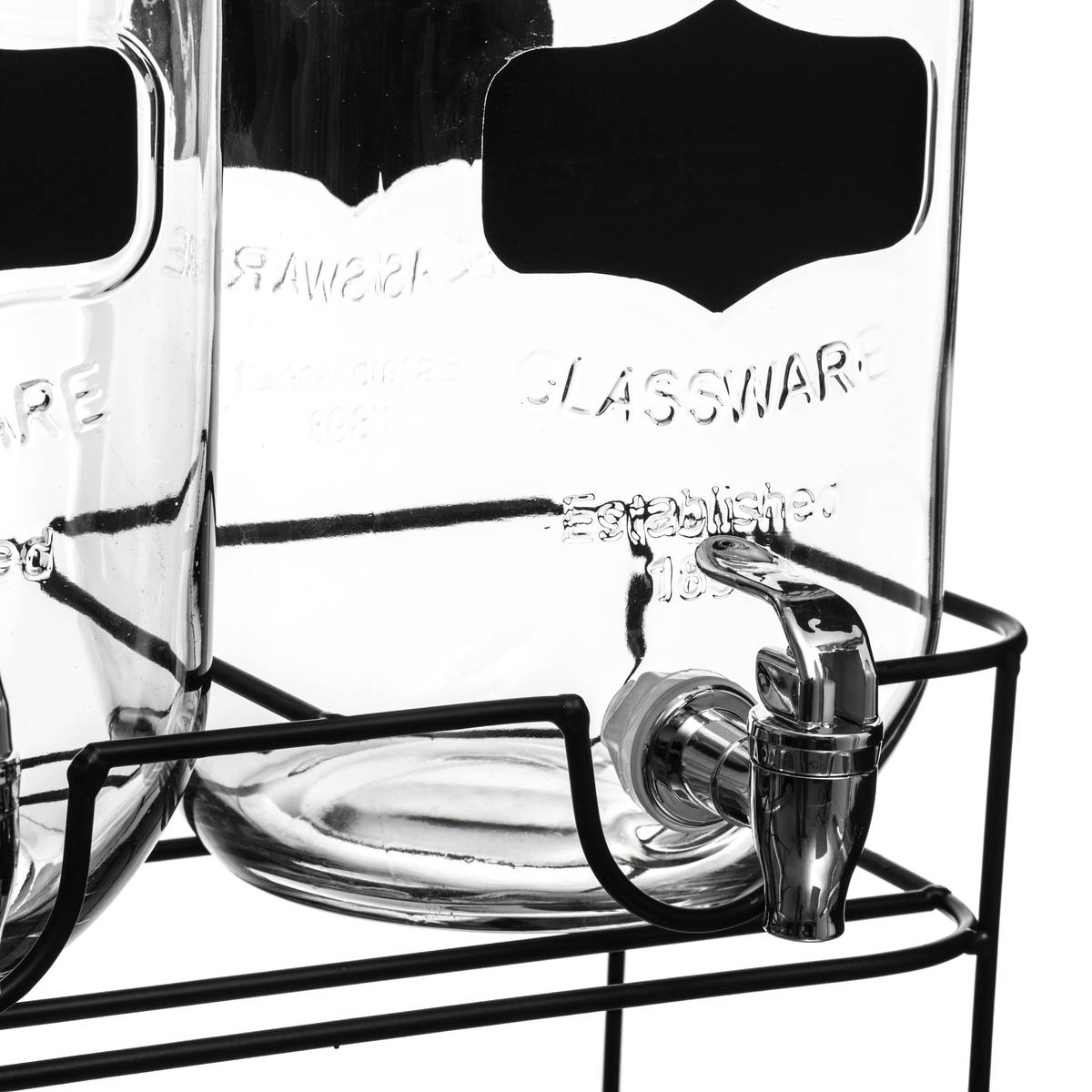 Double dispenser "Duo" 4L, Transparent