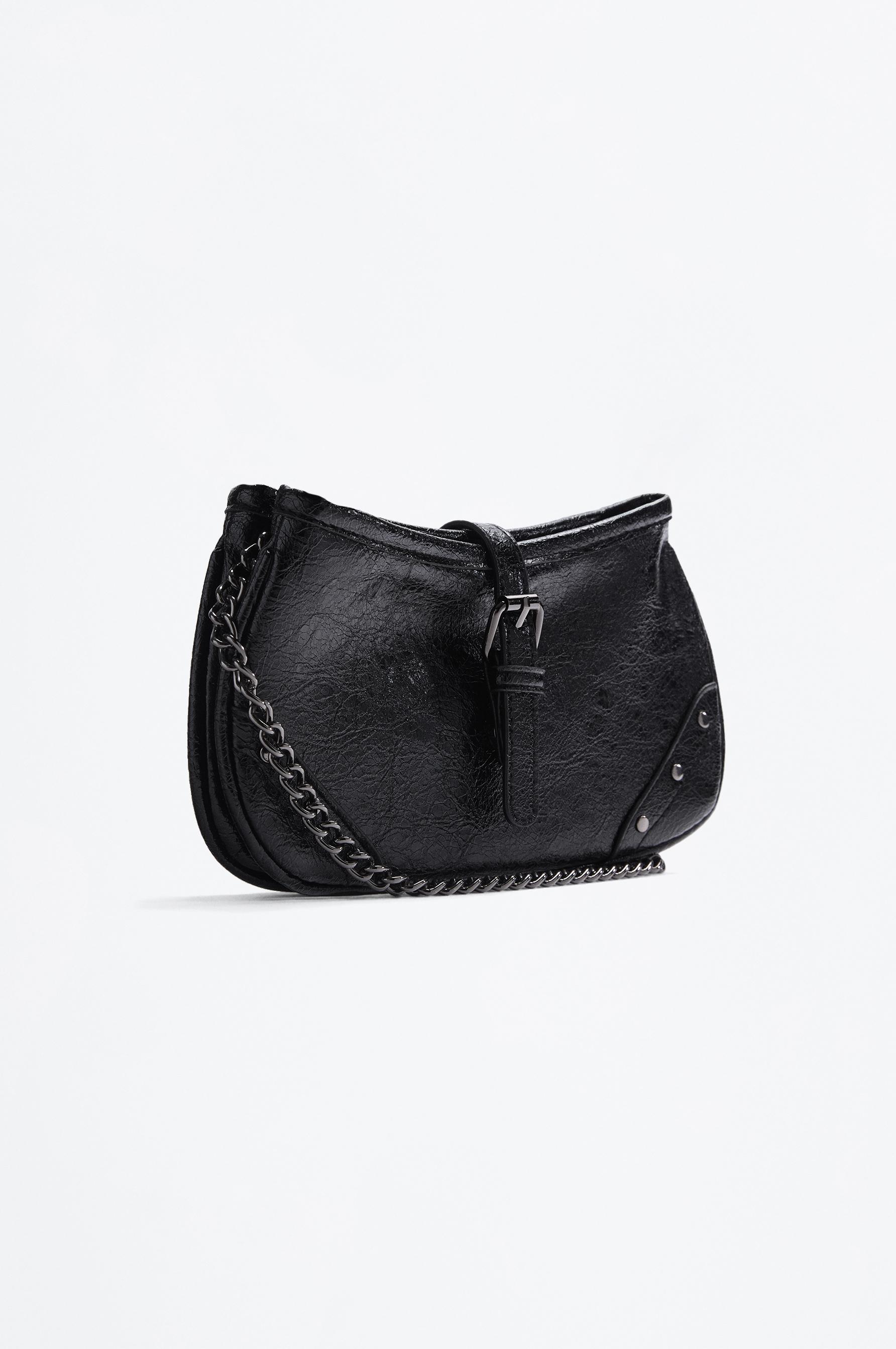 Bolso bandolera tachas cadena